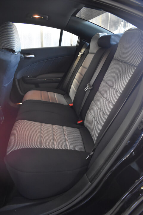 Dodge Charger Pattern Seat Covers - Rear Seats